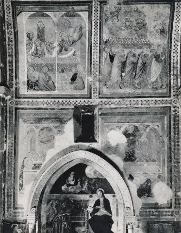 Sansoni, Mario — Anonimo senese-angioino sec. XIV - S. Maria ad Cryptas: storie della vita di Maria Vergine — insieme